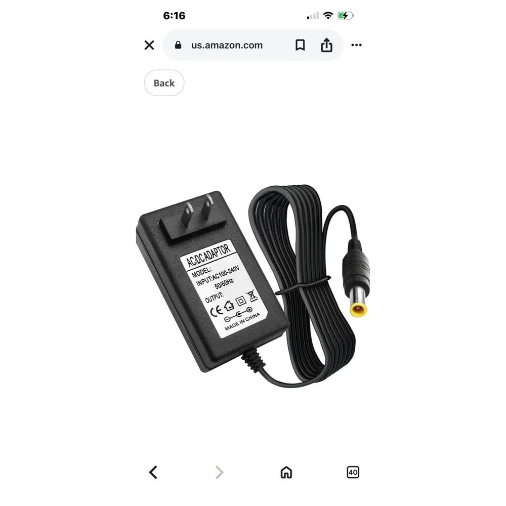 14V AC/DC Power Adapter, 3A/Samsung Monitor, TV, LCD LED Power Supply Cord cabl